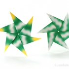 HPBD Origami Star (reverse side)
