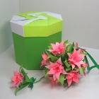 Gift box & Lily