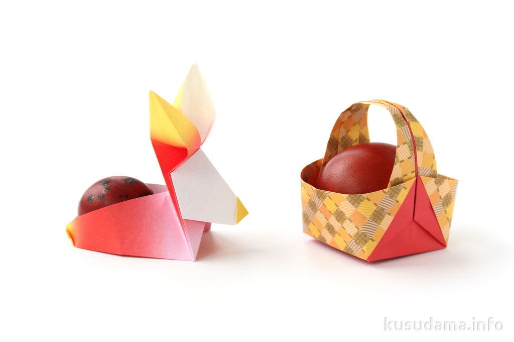 Rabbit Egg-Holder and Easter Basket